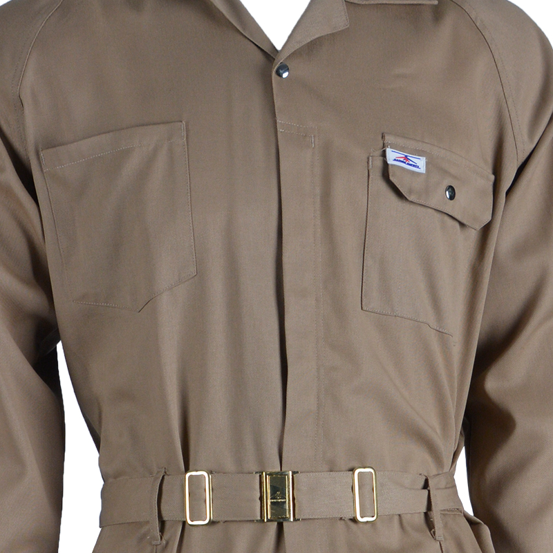 لباس کار چند جیبی قهوه ای بادوام C01 لباس کار چند جیبی قهوه ای بادوام C01