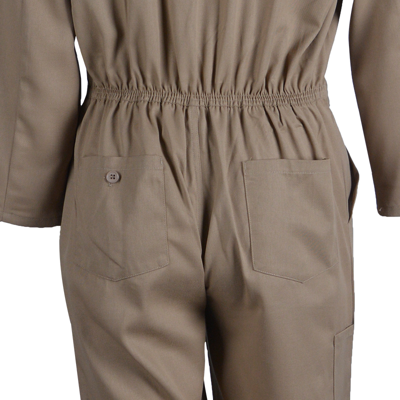 لباس کار چند جیبی قهوه ای بادوام C01 لباس کار چند جیبی قهوه ای بادوام C01