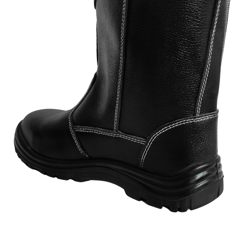 SS360 کفش های محافظ چرمی تمام دانه مقاوم در برابر سایش بالا SS360 کفش های محافظ چرمی تمام دانه مقاوم در برابر سایش بالا