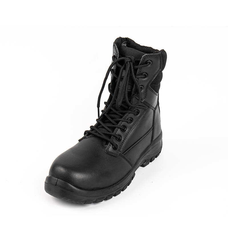 کفش ایمنی پنجه فولادی چرم اسپلیت گاوی SS362