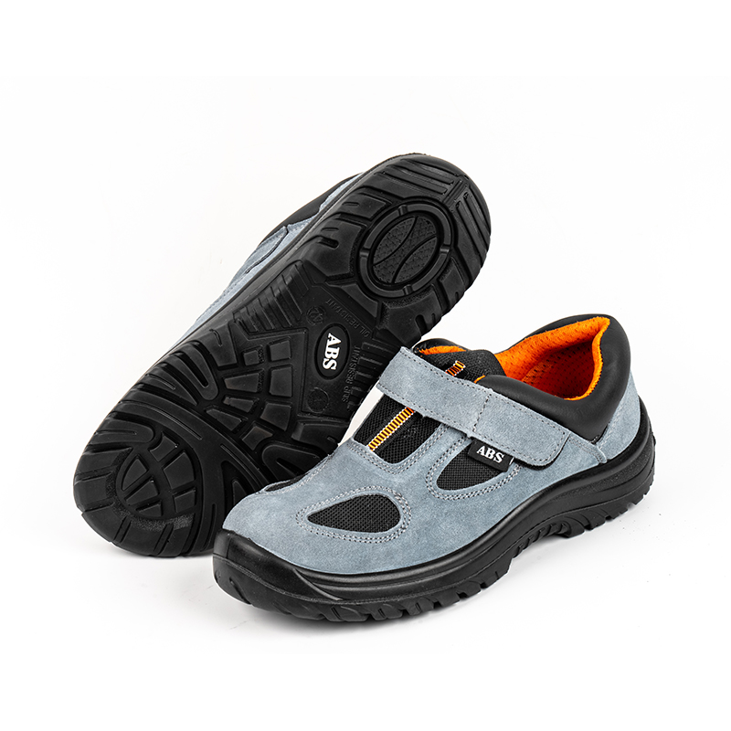 SS106 کفش ایمنی چرم پنجه جیر مش استیل مش تنفسی SS106 کفش ایمنی چرم پنجه جیر مش استیل مش تنفسی