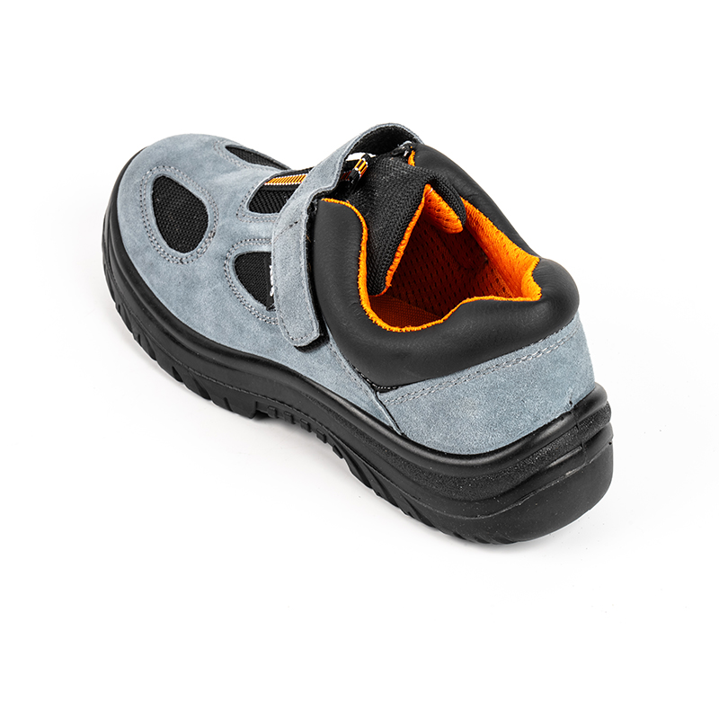 SS106 کفش ایمنی چرم پنجه جیر مش استیل مش تنفسی SS106 کفش ایمنی چرم پنجه جیر مش استیل مش تنفسی