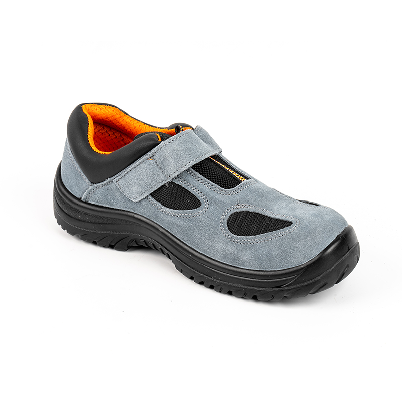 SS106 کفش ایمنی چرم پنجه جیر مش استیل مش تنفسی SS106 کفش ایمنی چرم پنجه جیر مش استیل مش تنفسی