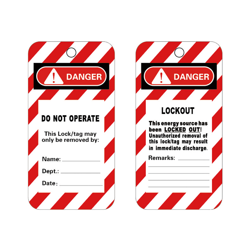 برچسب آویز داربست ایمنی HT001